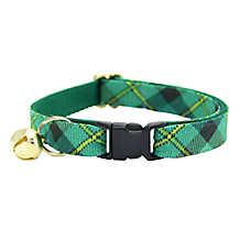 Made By Cleo? Dublin Plaid Cat Collar