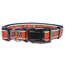 Pets First Virginia Cavaliers Satin Dog Collar