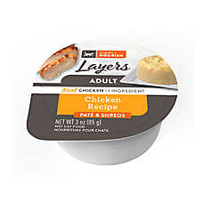 Simply Nourish Layers Natural Adult Wet Cat Food - Pate & Shreds, 3 oz