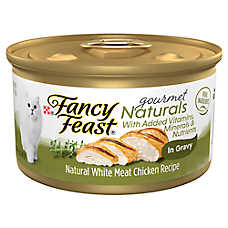 Fancy Feast? Gourmet Naturals Adult Cat Wet Food - In Gravy, 3 OZ