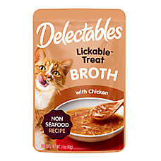 Hartz Delectables&trade; Savory Broths Cat Treats - Chicken