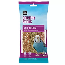 All Living Things® Crunchy Sticks Orange, Kiwi, & Strawberry Flavored Parakeet Treats - 3 pk