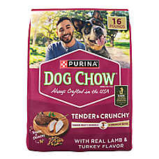 Purina Dog Chow Tender & Crunchy Adult Dog Food - Lam & Turkey