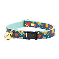 Made By Cleo? Cat Collar - Retro Rockets