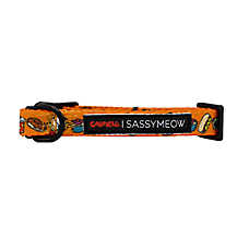 Sassy Meow Garfield Orange Neoprene Cat Collar