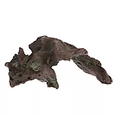 Top Fin® Brown Wood Cave Aquarium Ornament - Fish Tank Decor, Hideout - Medium