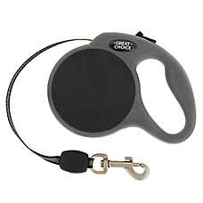 Great Choice? Retractable Tape Dog Leash, Walking Dog Leash, Black, Gray, Mutiple Sizes & Lengths