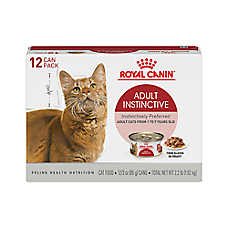 Royal Canin? Feline Health Nutrition? Instinctive Adult Cat Slices in Gravy Wet Food ? 3 oz can 12ct