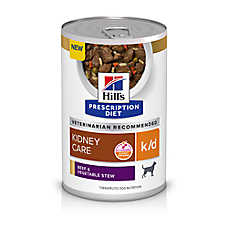Hill's? Prescription Diet? k/d Kidney Care Dog Food - Beef & Vegetable Stew