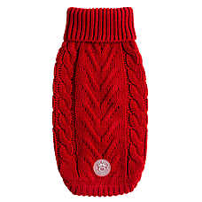 GF PET? Chalet Chunky Knit Dog Sweater