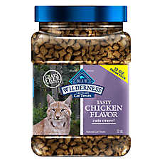 Blue Buffalo Wilderness All Life Stages Treat Cat Treats - Natural, Salmon