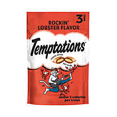 Temptations&trade; Classics Adult Cat Treats - Soft & Crunchy, Rockin' Lobster
