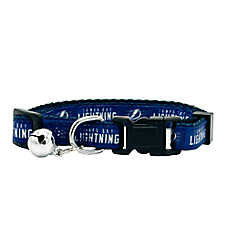 Pets First NHL Tampa Bay Lightning Satin Cat Collar
