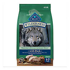 Blue Buffalo Wilderness High Protein, Duck Adult High Protein, Dry Dog Food