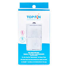 Top Fin? Silenstream? Small Filter Cartridges - Fish Tank Filter Cartridges - 6 Count