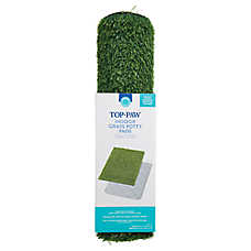 Top Paw? Indoor Grass Potty Pads For Potty Training, Includes Artifical Grass Pad & Washable Pad