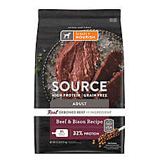 Simply Nourish? Source Adult Dry Dog Food - Beef & Bison