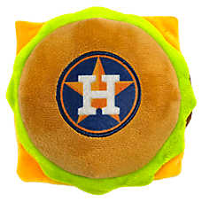Pets First Houston Astros Plush Hamburger Dog Toy