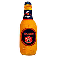 Pets First Auburn Tigers Plush Bottle Dog Toy