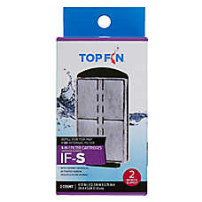 Top Fin? Internal Filter Cartridges - IF-S - Fish Tank Filter Cartridges - 10 Gallon