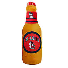 Pets First St. Louis Cardinals Plush Bottle Dog Toy