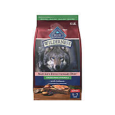 Blue Buffalo Wilderness High Protein, Salmon Adult Dry Dog Food, Grain-Free