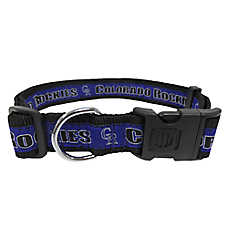 Colorado Rockies MLB Dog Collar
