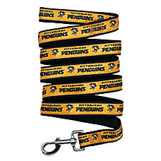 Pets First NHL Pittsburgh Penguins Satin Dog Leash