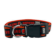 Pets First Cleveland Browns Satin Collar