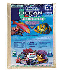 CaribSea Ocean Direct Caribbean Live Aquarium Sand Saltwater Reef Substrate Fish Tank Sand