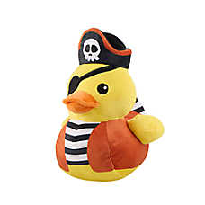 Thrills & Chills&trade; Halloween Plush Duck Pirate Dog Toy