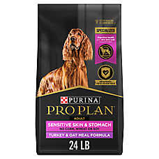 Purina Pro Plan Sensitive Skin and Stomach Dry Dog Food Turkey and Oat Meal