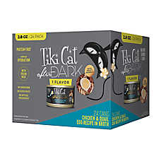 Tiki Cat After Dark Adult Cat Food - High Protein, With Organ Meat, Chicken & Quail Egg, 24 Count