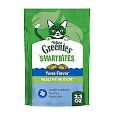 Greenies&trade; Feline Greenies SmartBites Indoor Care Adult Cat Treats - Natural, Tuna