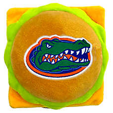 Pets First Florida Plush Hamburger Dog Toy