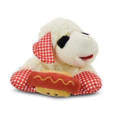 Multipet? Lamb Chop Jumbo Hot Dog Dog Toys