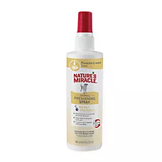 Nature's Miracle Dog Oatmeal Freshening Spray, Freshens Coat Between Baths, Pistachio Cream, 8oz