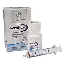 Veraflox (pradofloxacin) Oral Suspension for Cats, 25 mg/ml 15 ml