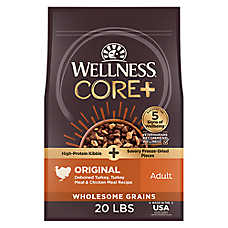 Wellness? CORE+ High Protein With-Grain Adult Dry Dog Food - Turkey & Chicken