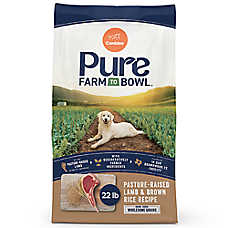 Canidae Pure Farm To Bowl Dog Food - Pasture-Raised Lamb & Brown Rice Recipe, 22 lbs.