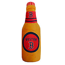 Pets First Boston Red Sox Plush Bottle Dog Toy