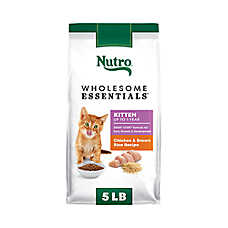 Nutro Wholesome Essentials &trade; Kitten Dry Cat Food - Non-GMO, Natural, Chicken & Brown Rice