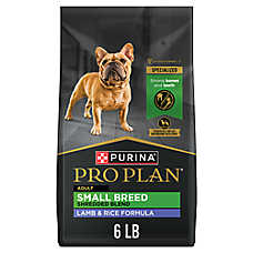 Purina Pro Plan Small Breed High Protein Dry Dog Food Shredded Blend Lamb and Rice Formula
