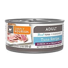 Simply Nourish? Shreds in a Creamy Sauce Adult Wet Cat Food - Natural, With Grain