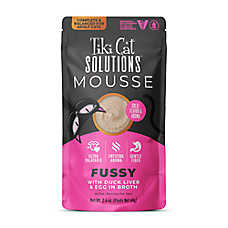 Tiki Cat? Solutions&trade; Mousse Wet Cat Food - Fussy, 2.4 Oz