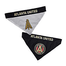 Pets First Atlanta United Reversible Bandana