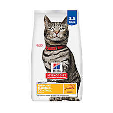 Hill's? Science Diet? Urinary Hairball Control Adult Dry Cat Food - Chicken