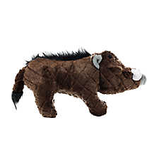 MIGHTY Safari Warthog Brown Dog Toy