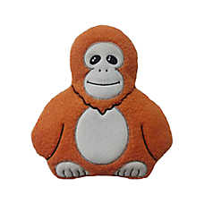Barker's Bowtique Wildlife Ozzie Orangutan Dog Toy
