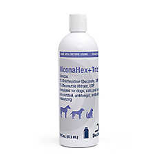 Dechra Dog, Cat & Horse MiconaHex+Triz Shampoo - 8 fl oz,  fl oz